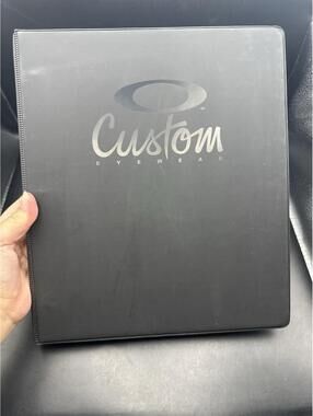 Oakley Custom Eyewear Display Binder